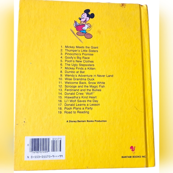 4 Vintage Walt Disney Bantam books - Picture 9 of 11